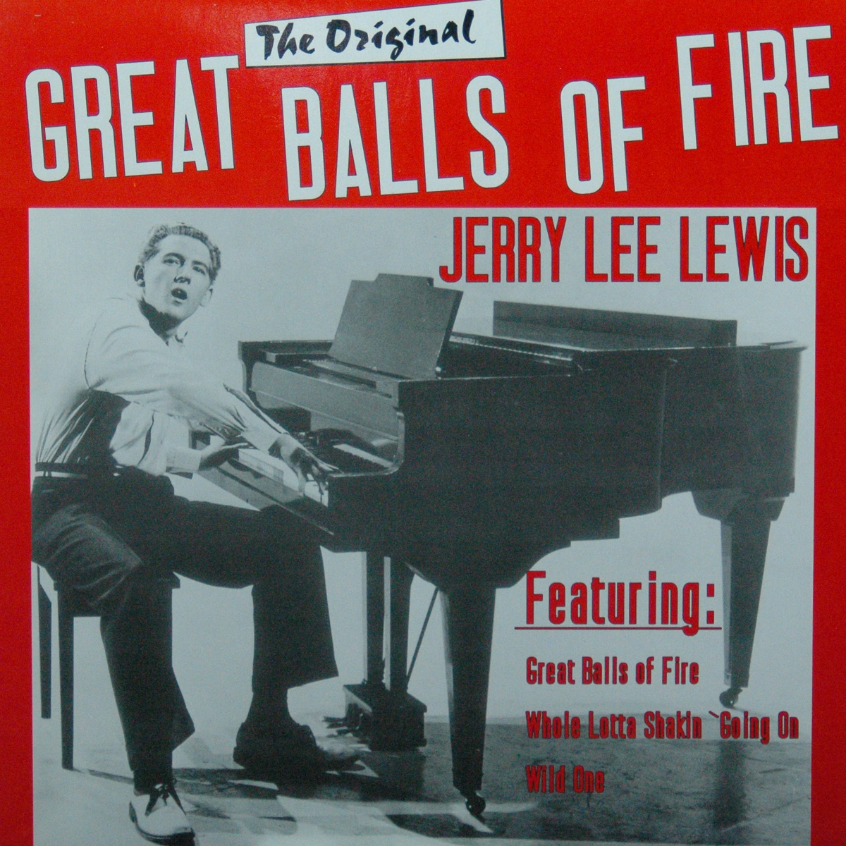 Jerry Lee Lewis LP Great Balls Of Fire The Original Bear Family