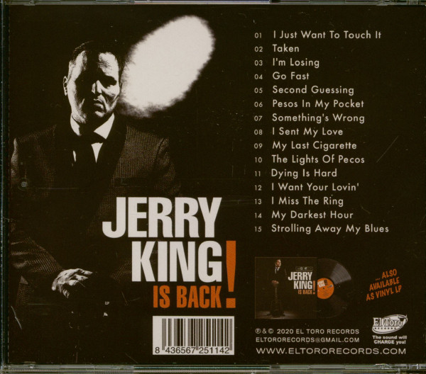 Jerry King Is Back! (CD)