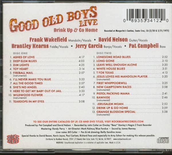 Drink Up & Go Home (2-CD)
