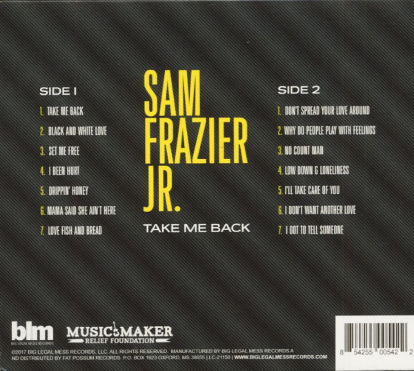 Take Me Back (CD)