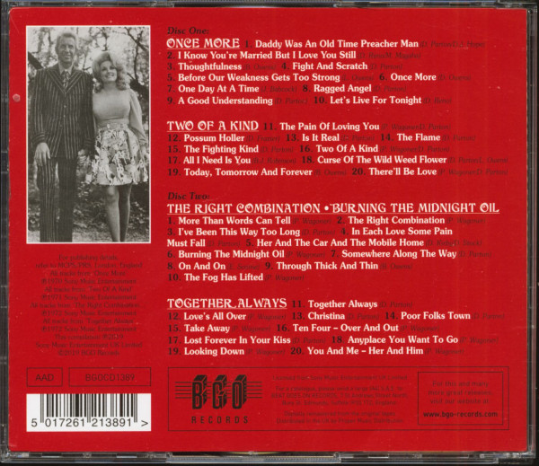 Four Porter Wagoner & Dolly Parton Albums (2-CD)