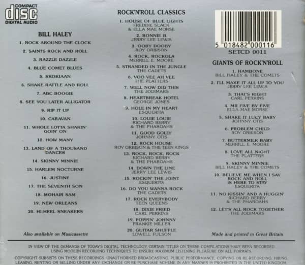 Giants Of Rock And Roll - Legends In Music (3-CD)