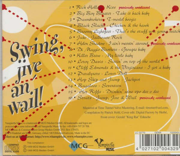 Swing, Jive An' Wail! (CD)