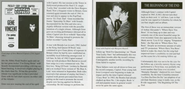 The Gene Vincent Box Set - Complete Capitol & Columbia Recordings 1956-1964 (6-CD)