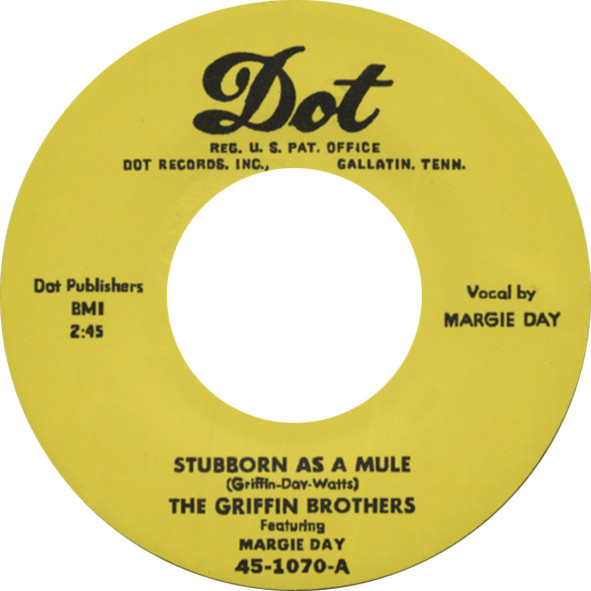 Stubborn As A Mule - I Wanna Go Back 7inch, 45rpm
