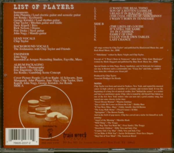 Chip Taylor's Last Chance (CD)