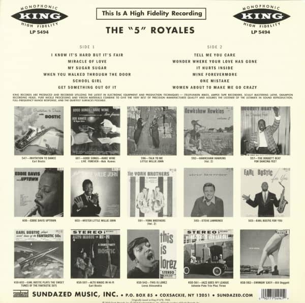 The Five Royales (LP, 180g Vinyl)
