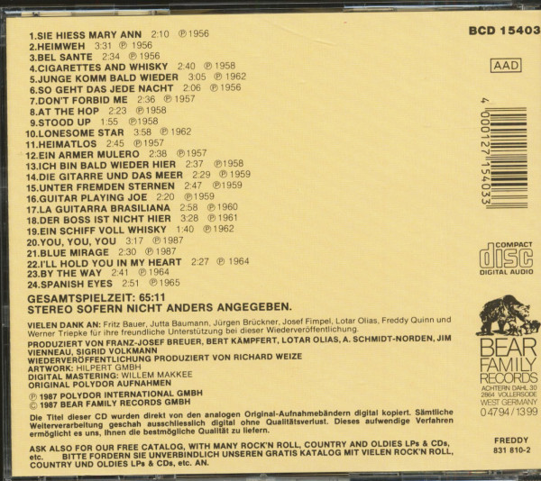 1956-1965 (CD)