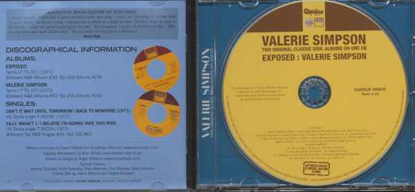 Exposed & Valerie Simpson - Two Original Classic Soul Albums