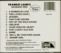 Preview: Frankie Laine's Greatest Hits Vol. 2 (CD) Preview: Frankie Laine's Greatest Hits Vol. 2 (CD)