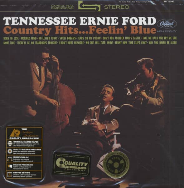 Country Hits...Feelin' Blue (LP, 200g Vinyl, Ltd.) Country Hits...Feelin' Blue (LP, 200g Vinyl, Ltd.)