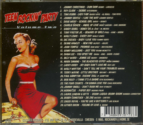 Teen Rockin' Party Vol.2 (CD)