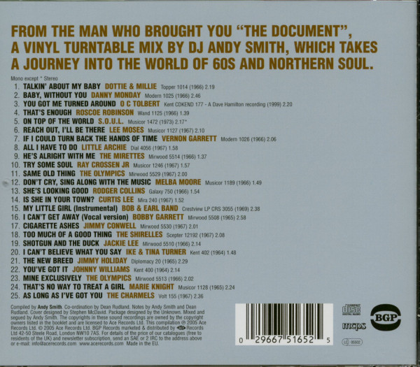 Andy Smith's Northern Soul (CD)