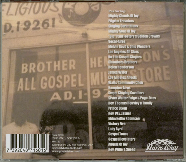 Best Of Proverb & Gospel Corner 1959-1969 (2-CD)