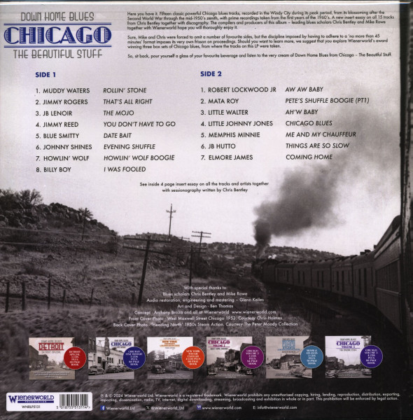 Down Home Blues - Chicago - The Beautiful Stuff (LP, colored Vinyl)