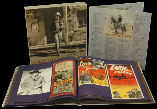 John Wayne's West - In Music And Poster Art (10-CD & 1-DVD Deluxe Box Set)
