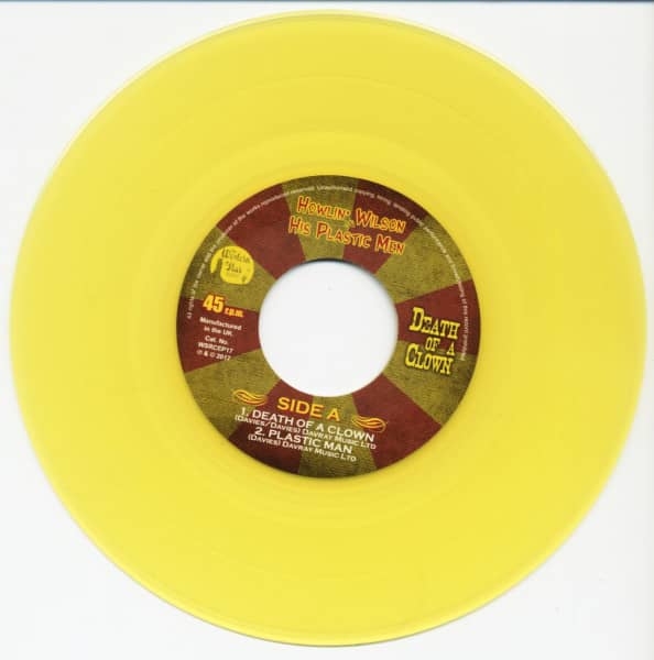 Death Of A Clown (7inch, EP, 45rpm, colored Vinyl, PS)