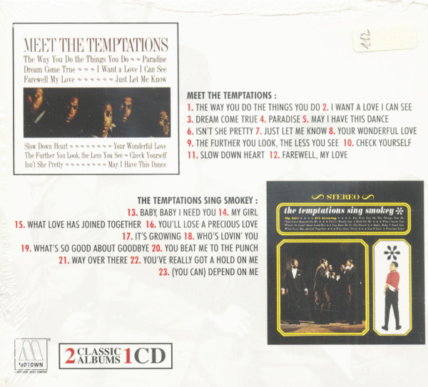 Meet The Temptations - ... Sing Smokey