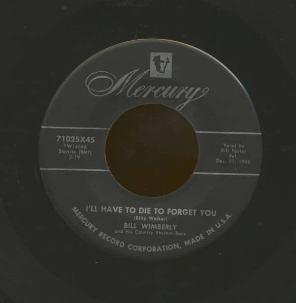 Ozark Liza - I'll Have To Die To Gorget You (7inch, 45rpm)