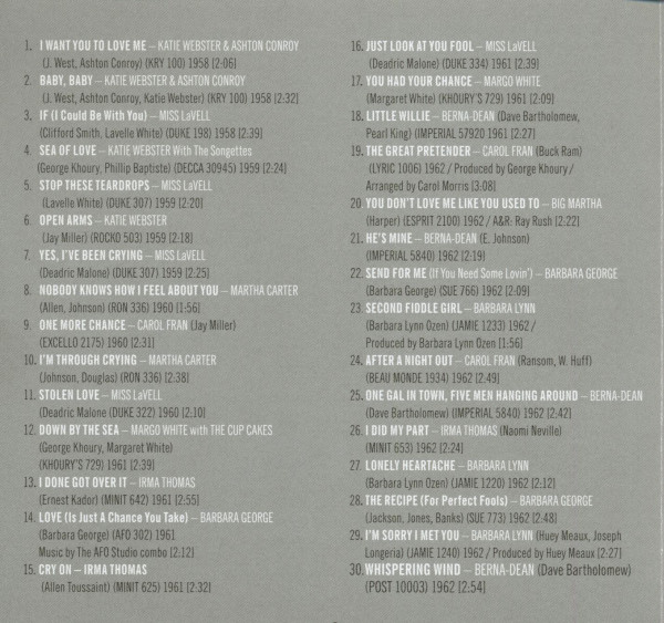 Gulf Coast Girls - Swamp Pop Revisited 1958-1962 (CD)