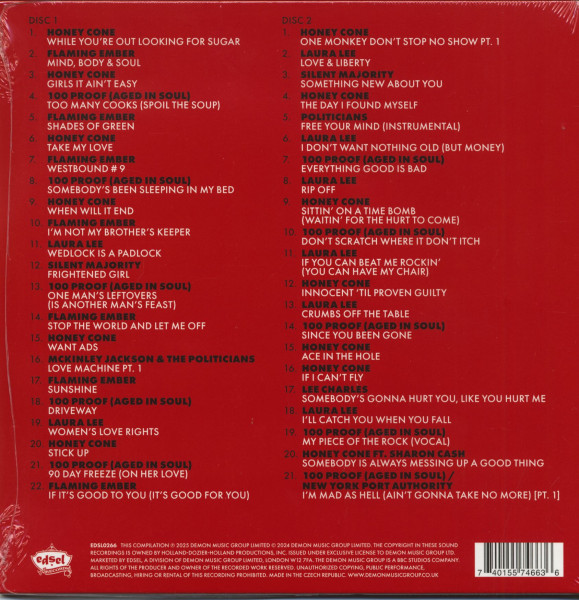 Hot Wax - The Singles Detroit 1969-1977 (2-CD)