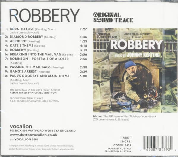 Robbery - Original Soundtrack (1967)
