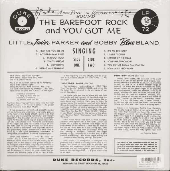 Double Feature - Barefoot Rock And You Got Me (LP, 180g Vinyl)