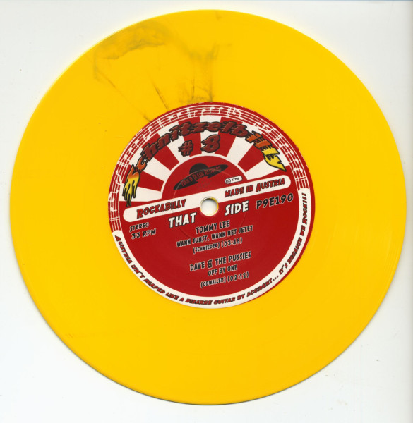 Schnitzelbilly No.8 - Rockabilly Made In Austria (7inch, colored Vinyl, EP, 33rpm, Ltd.)