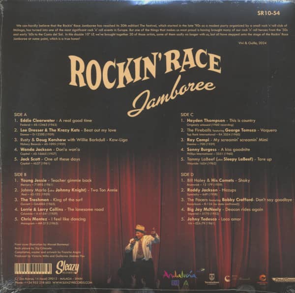 Having A Good Time At The Rockin' Race Jamboree (2-LP, 10inch)