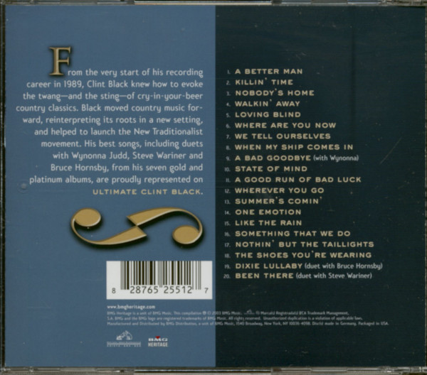 Ultimate Clint Black (CD)