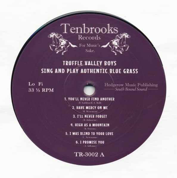 Sing And Play Authentic Blue Grass (LP, 10inch)