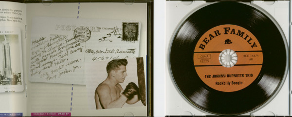 The Johnny Burnette Trio - Rockabilly Boogie (CD)