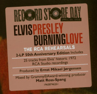 Preview: Burning Love - The RCA Rehearsals (2-LP) Preview: Burning Love - The RCA Rehearsals (2-LP)