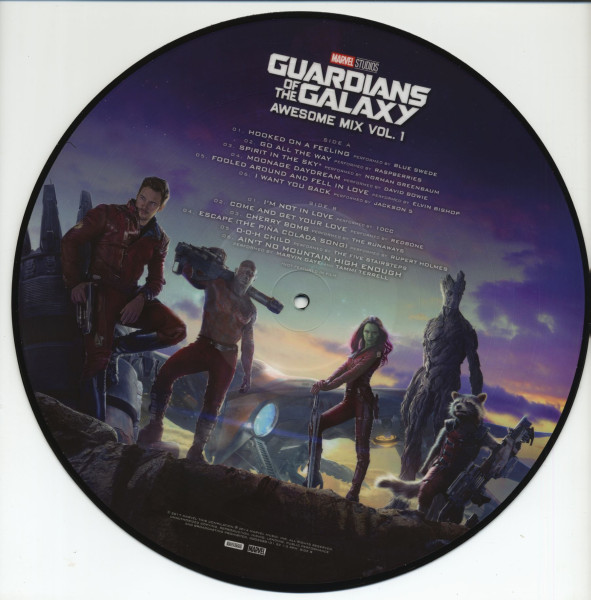 Guardians Of The Galaxy Awesome Mix Vol.1 - Original Motion Picture Soundtrack (LP, Picture Disc)