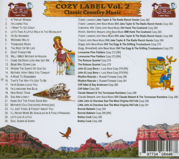 Cozy Label - Classic Country Music Vol.2 (CD)