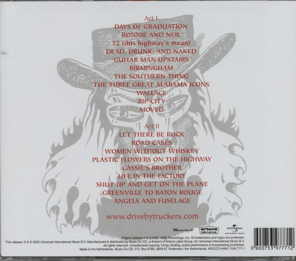 Southern Rock Opera (2-CD)