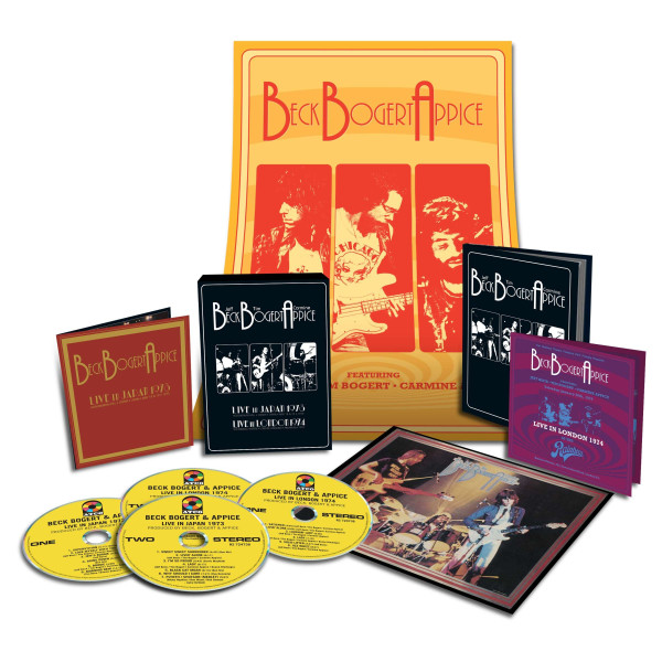 Live In Japan 1973 - Live In London 1974 (4-CD + 1 Hardbound Book))