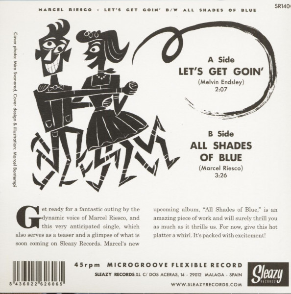 Let's Get Goin' - All Shades Of Blue (7inch, 45rpm, PS)