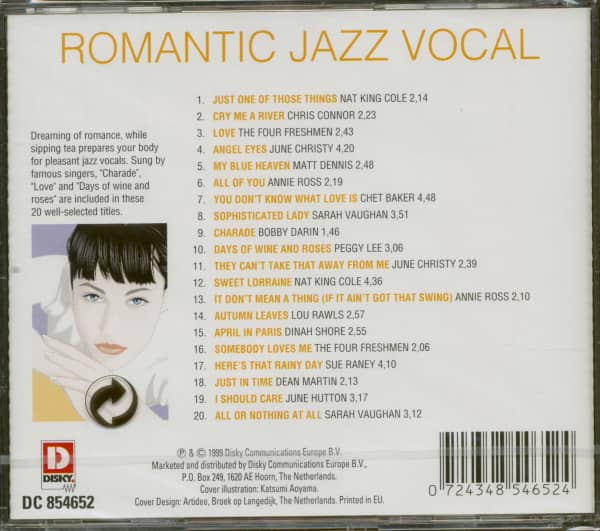 Romantic Jazz Vocal (CD)