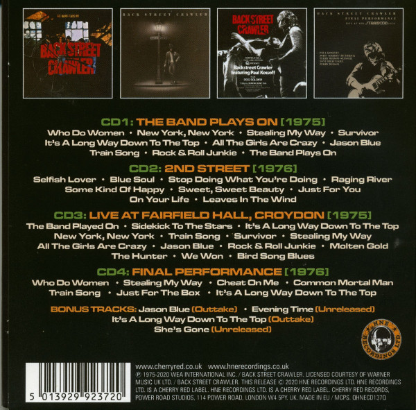Atlantic Years 1975 - 1976 (4-CD)