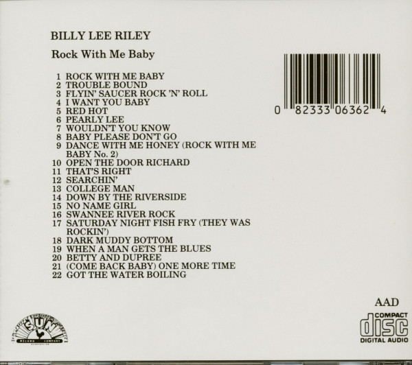 Rock With Me Baby (CD)