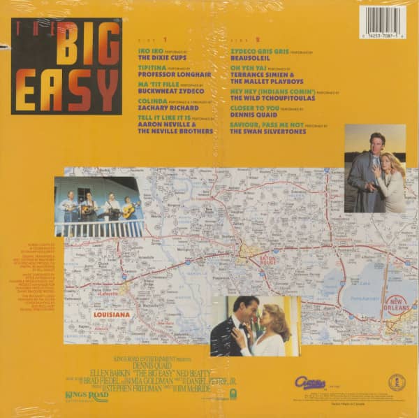 The Big Easy - Soundtrack (LP, Cut-Out)