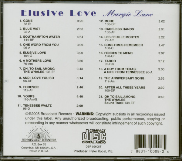 Elusive Love (CD)