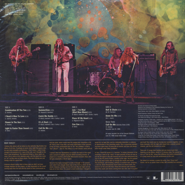 Live At The Carousel Ballroom 1968 (2-LP) (180g vinyl)