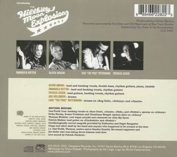 Introducing The Hillbilly Moon Explosion (CD)