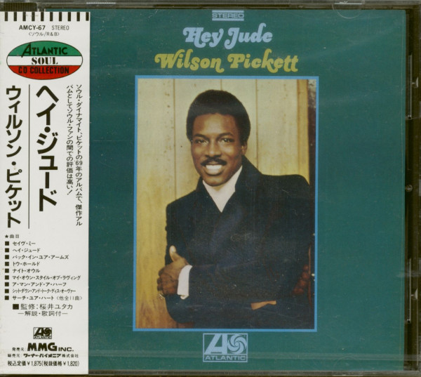 Wilson Pickett Cd Hey Jude Cd Japan Bear Family Records