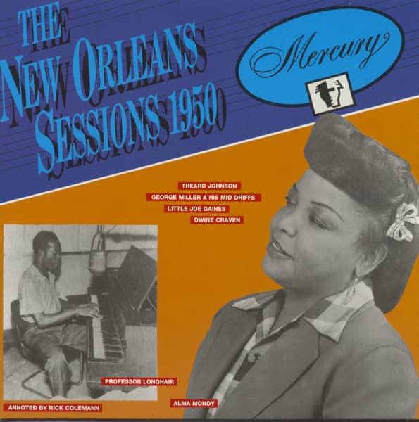 The Mercury New Orleans Sessions 1950 (2-LP) The Mercury New Orleans Sessions 1950 (2-LP)