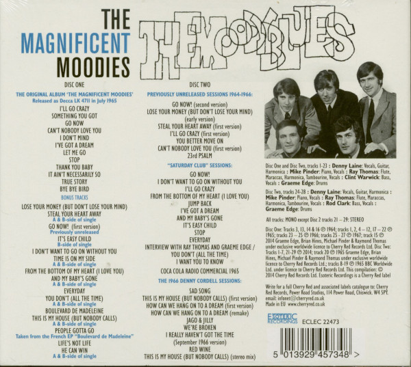 The Magnificent Moodies (2-CD)