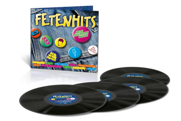 Fetenhits - Neue Deutsche Welle (4-LP)
