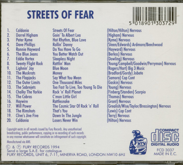 Streets Of Fear